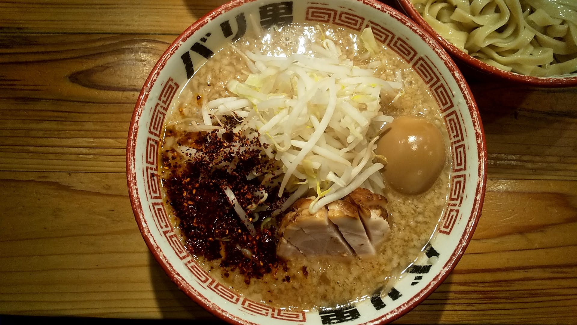 バリ男日本橋店のつけ麺のつけ汁