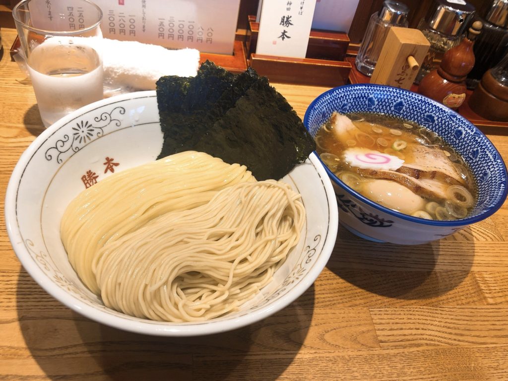 神田勝本のつけ麺