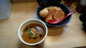 麺屋海道の特製海老つけ麺