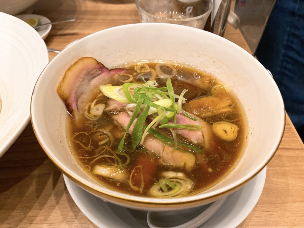 麺処ほん田のスープ