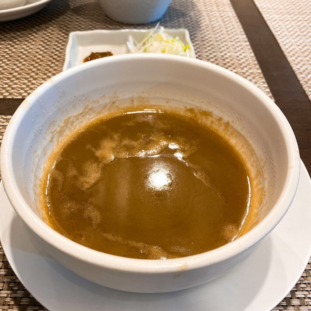 つけ麺和のスープ