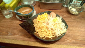 旭川味噌ラーメンばんからのつけ麺の写真