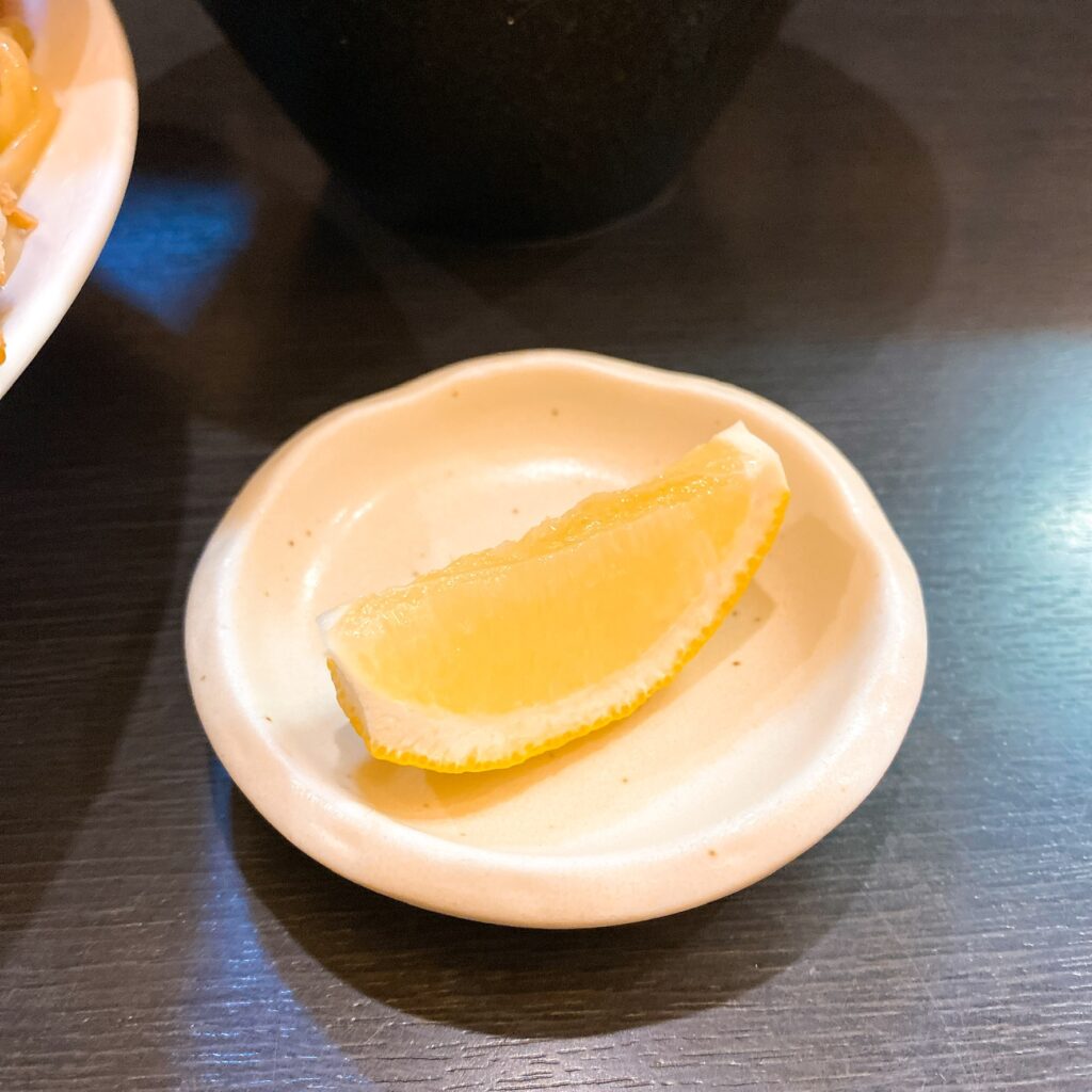 晴壱のレモン