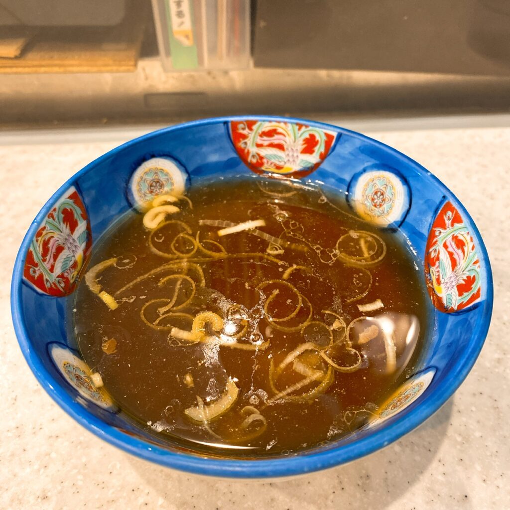 たんたん亭のスープ