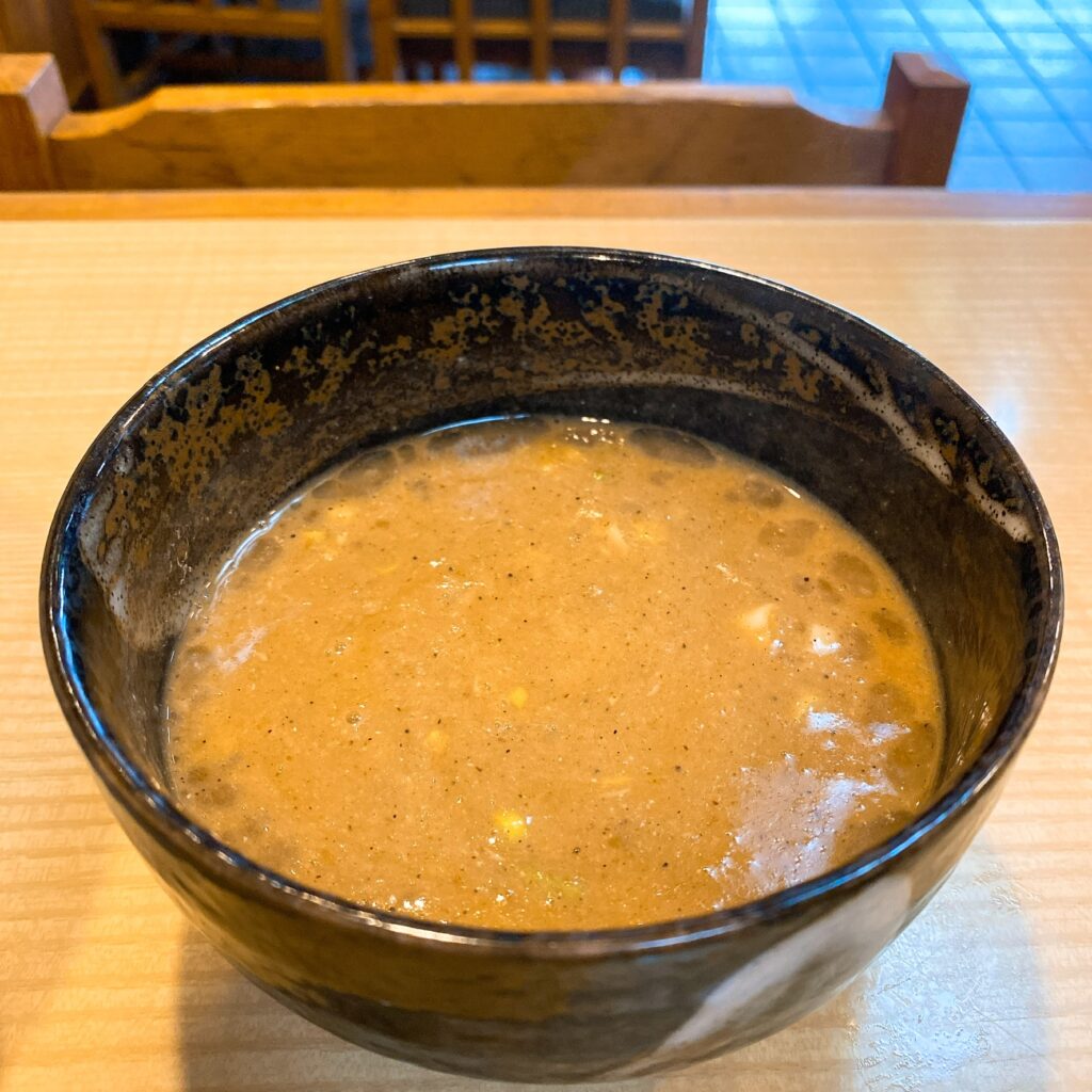 中華そば かみの屋のスープ