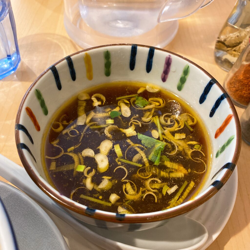 中華そば ムタヒロ 錦糸町店のスープ