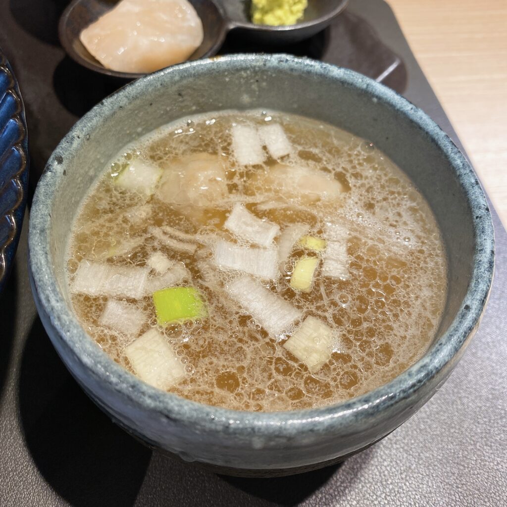 Tokyo Style Noodle ほたて日和のスープ