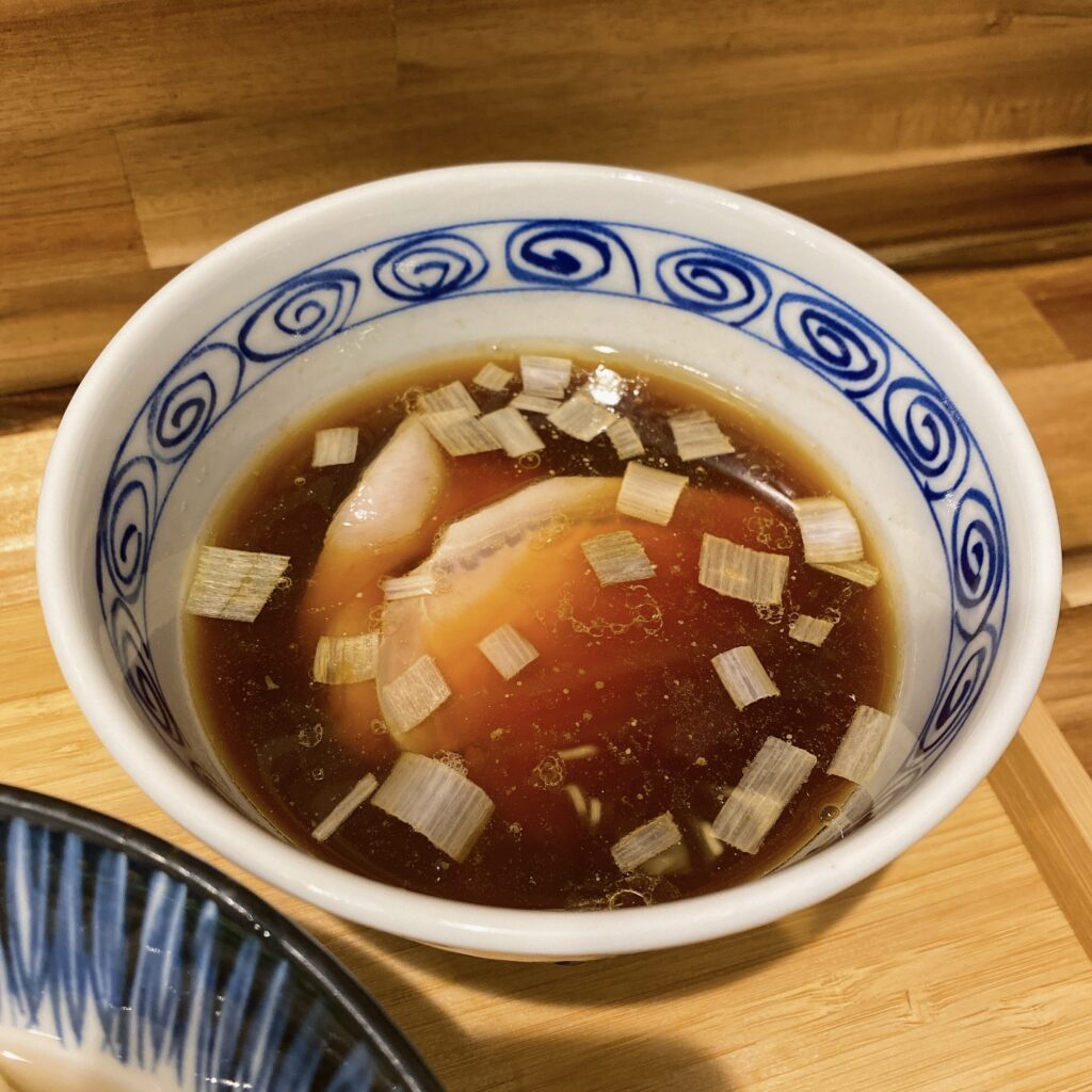 ハちゃんラーメンのスープ