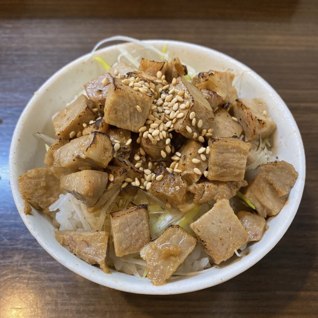 麺屋 大河の丼