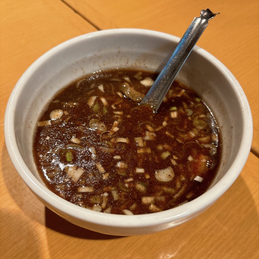 中華そば はな田のスープ