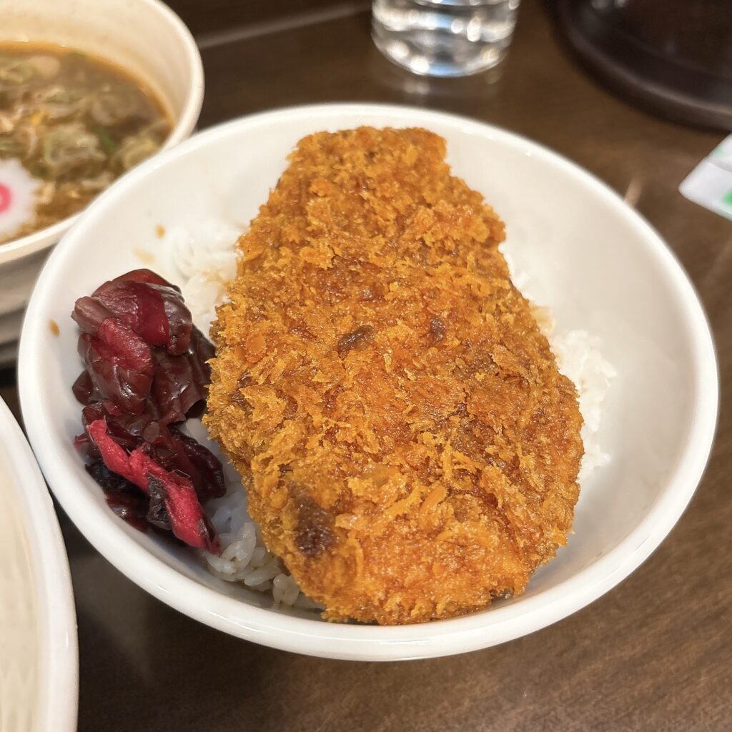らーめん 紬麦のわらじかつ丼
