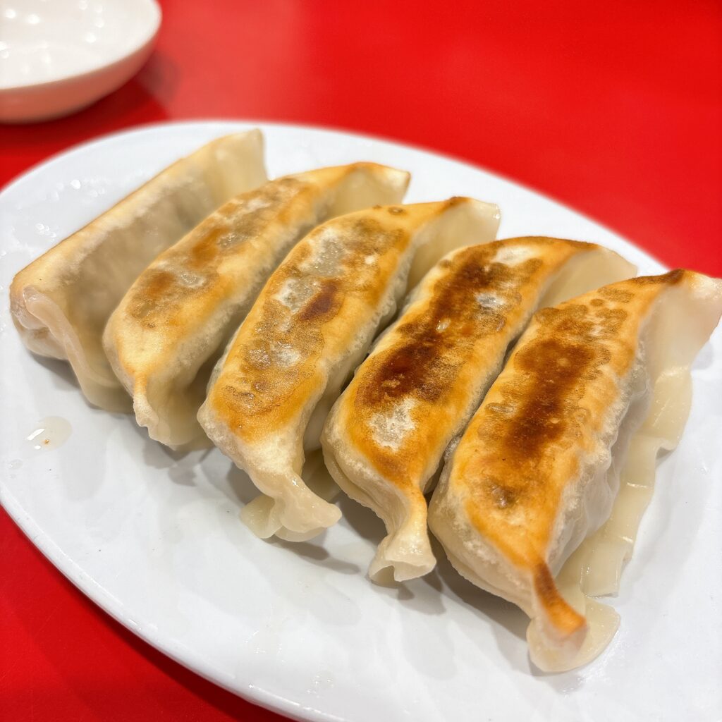 中華そば ふくもり 駒沢本店の餃子