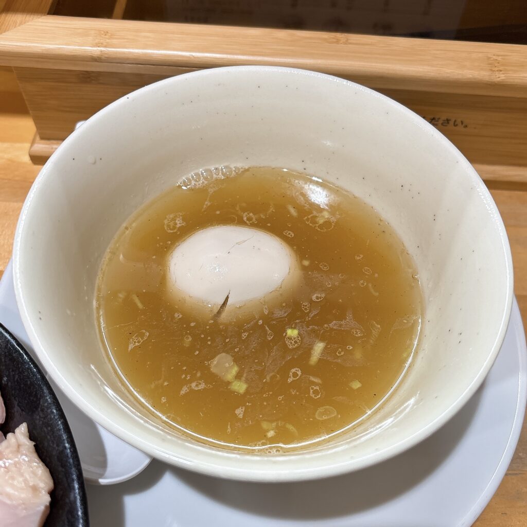 中華そば 一清のスープ