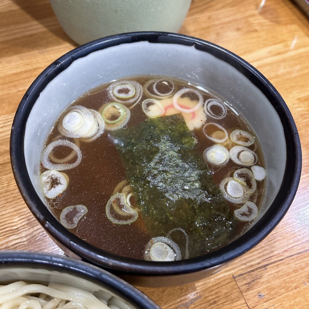 特製もりそば・らーめん サニーのスープ