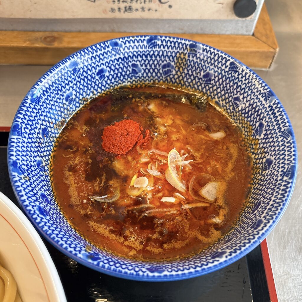 つけ麺 神儺祁のスープ