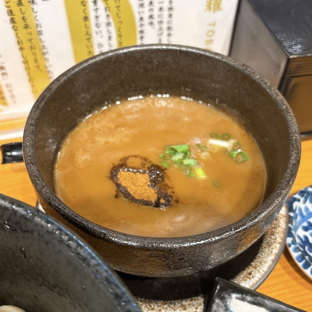つけ麺 飛耀のスープ