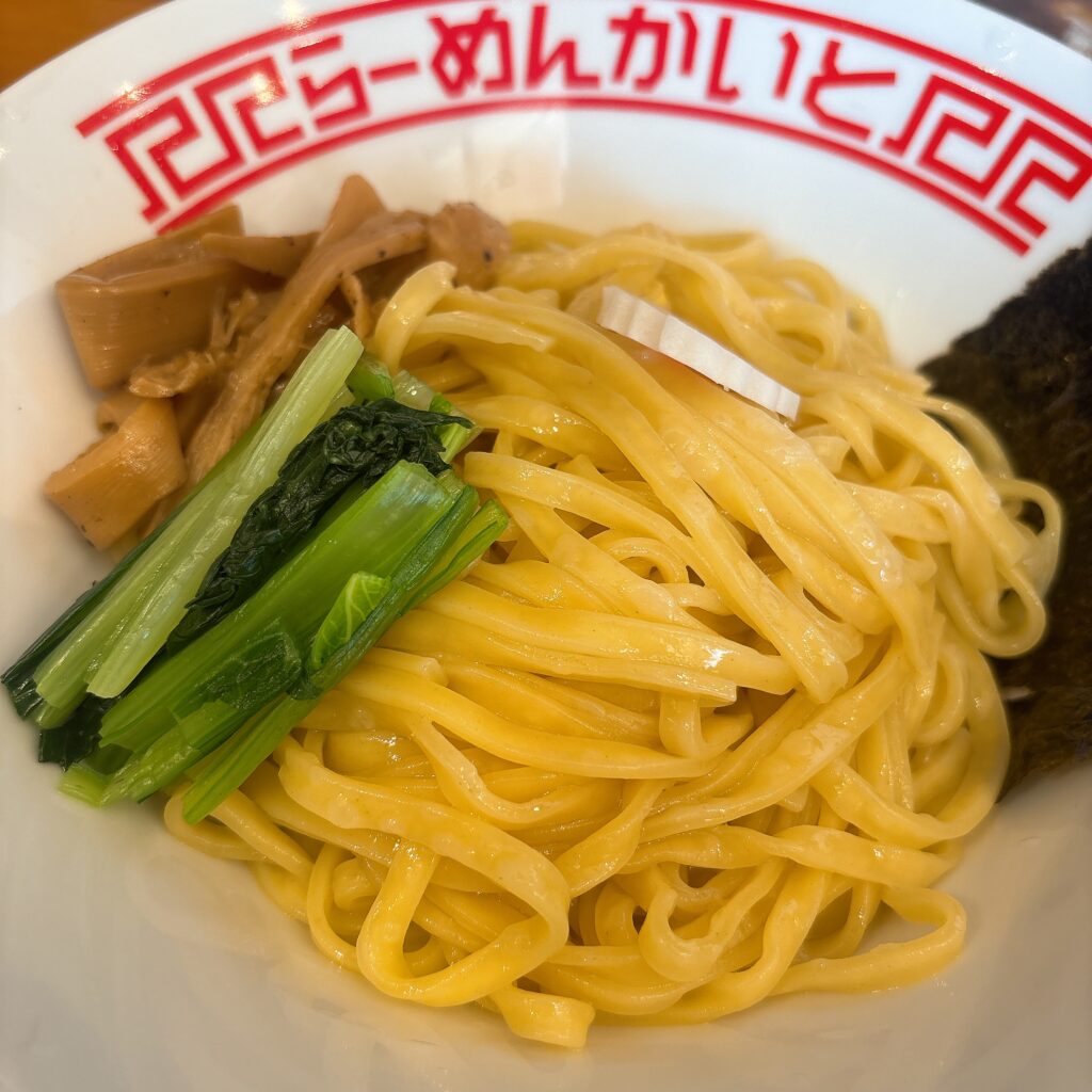 柳麺かいとの麺