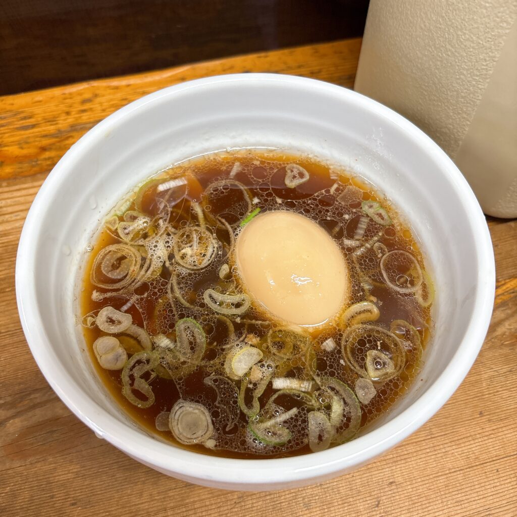 中華そば つけめん 甲斐のスープ