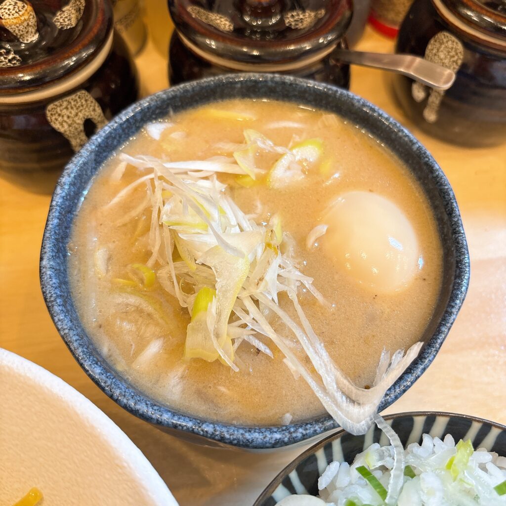 山喜多製麺所のスープ