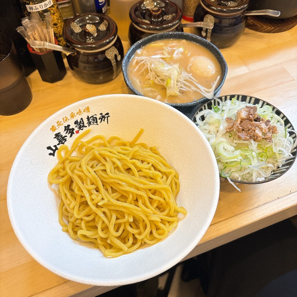 山喜多製麺所のつけ麺