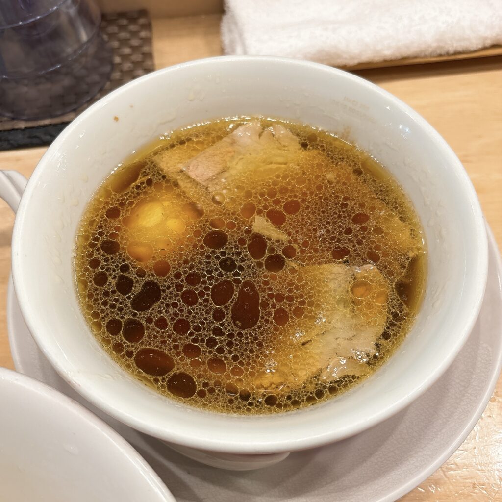 鶏そば ムタヒロ 2号店のスープ