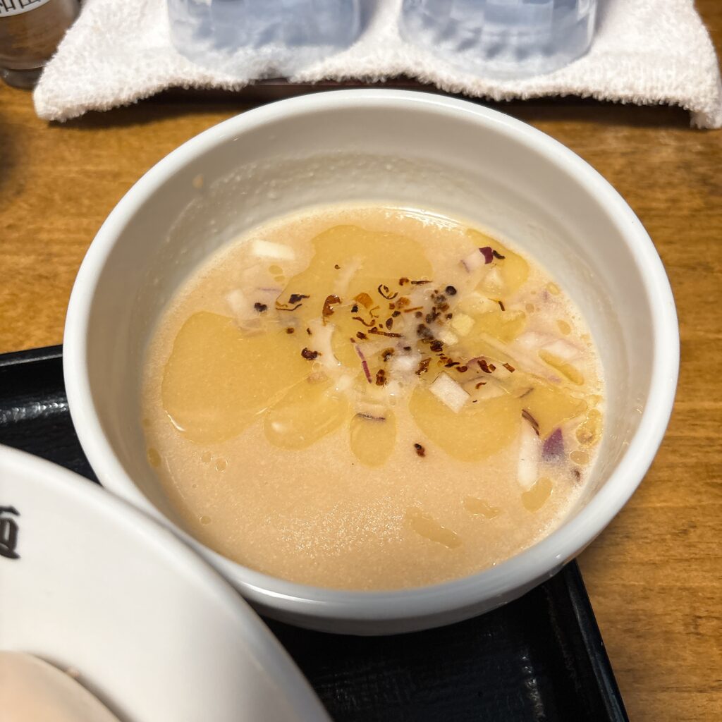 中華そば おや麺のスープ
