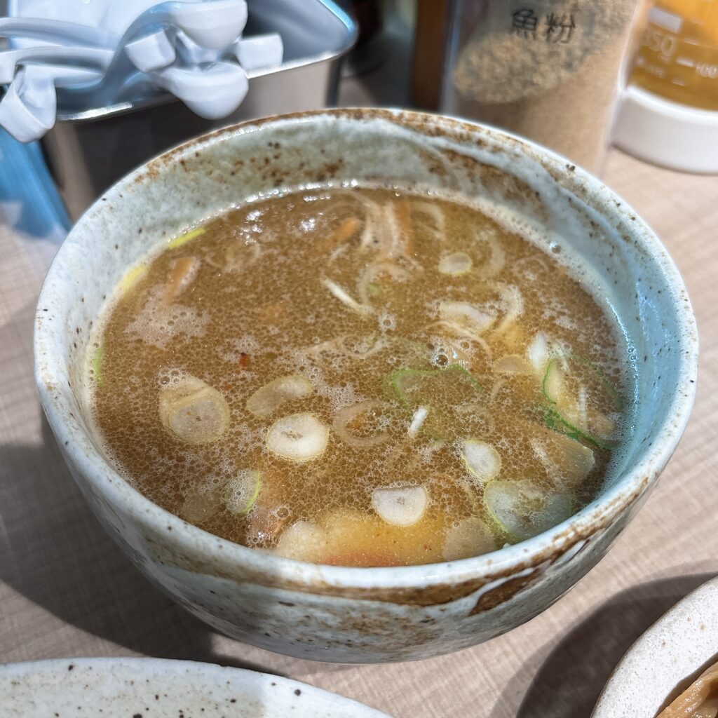 つけ麺 素家のスープ